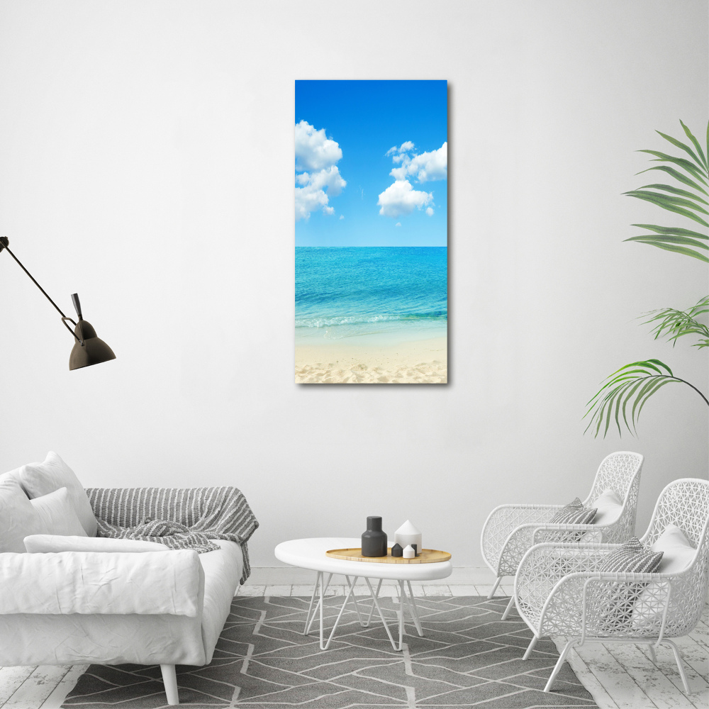 Tableau sur verre Plage tropicale ocean