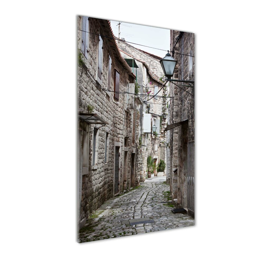 Tableau verre imprimé Rue Croatie