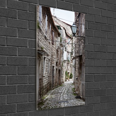 Tableau verre imprimé Rue Croatie