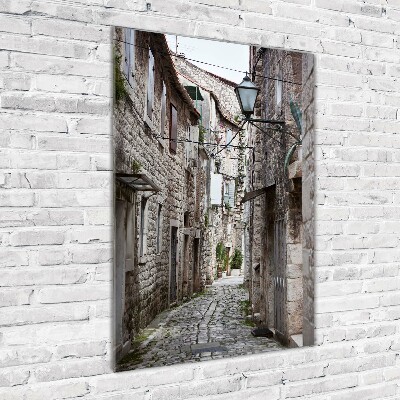 Tableau verre imprimé Rue Croatie