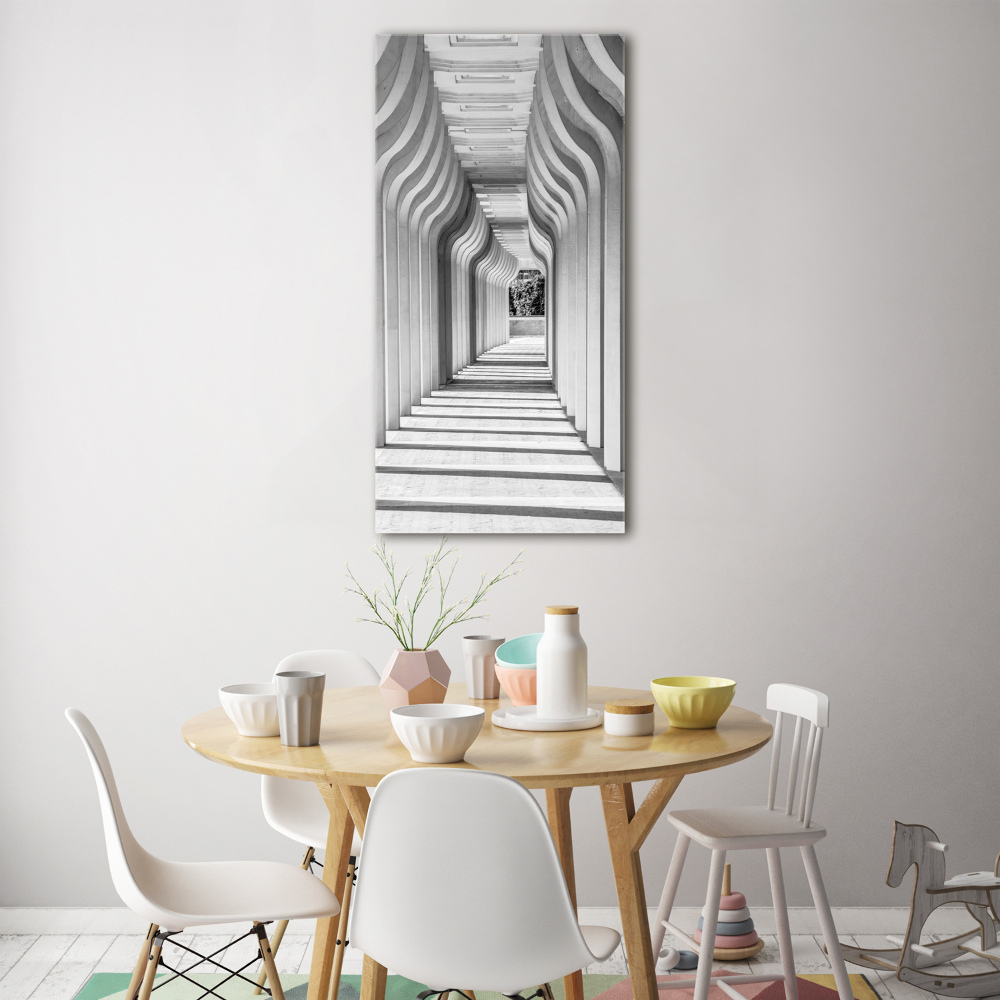 Tableau sur verre Corridor