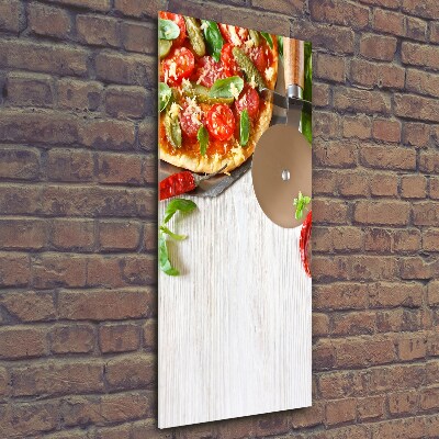 Tableau en verre Pizza