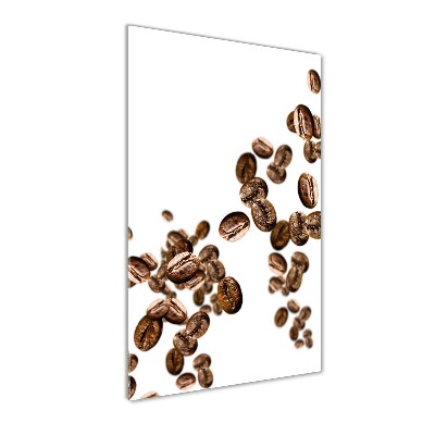 Tableau imprimé sur verre Grains de café