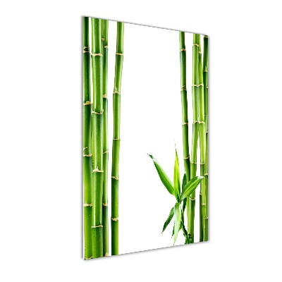 Tableau imprimé sur verre Bamboo