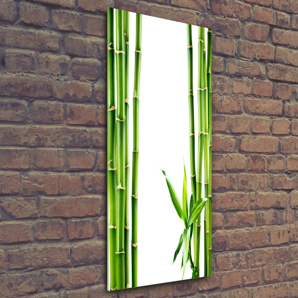 Tableau imprimé sur verre Bamboo