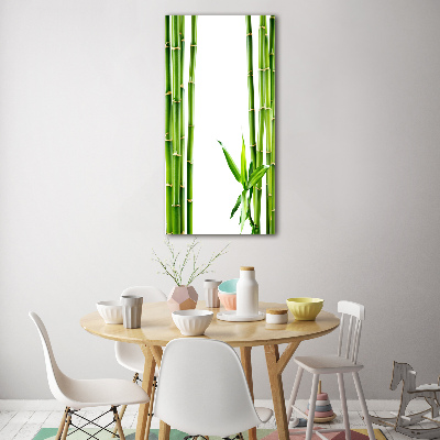 Tableau imprimé sur verre Bamboo