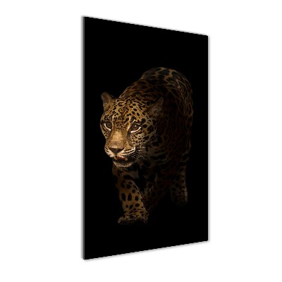 Tableau verre imprimé Jaguar