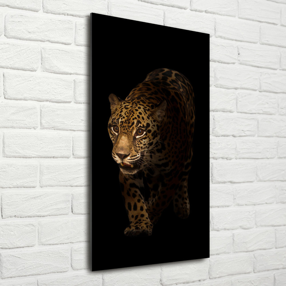 Tableau verre imprimé Jaguar