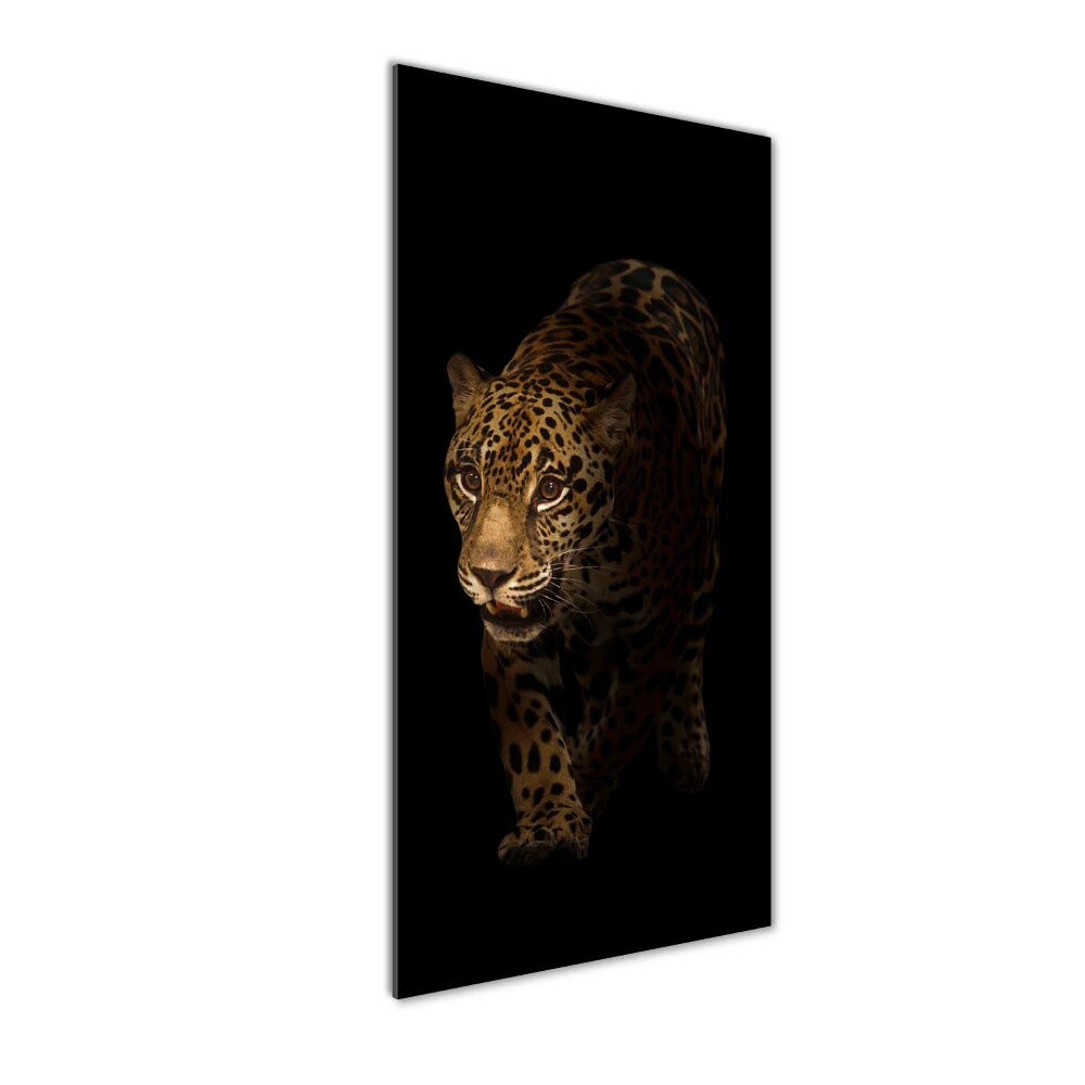 Tableau verre imprimé Jaguar