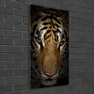 Tableau sur verre Tigre