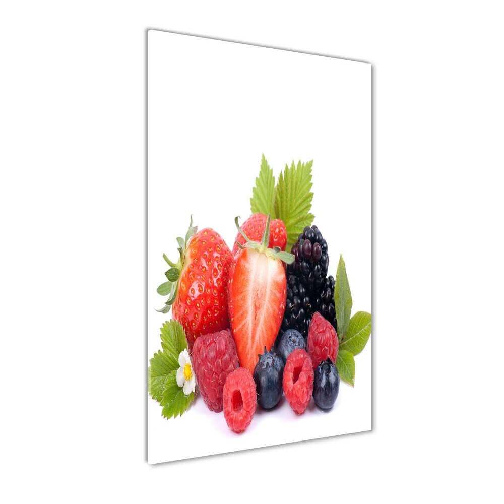 Tableau sur verre Fruits des bois