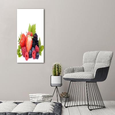 Tableau sur verre Fruits des bois