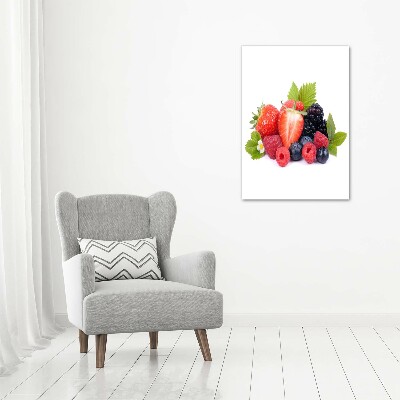 Tableau sur verre Fruits des bois