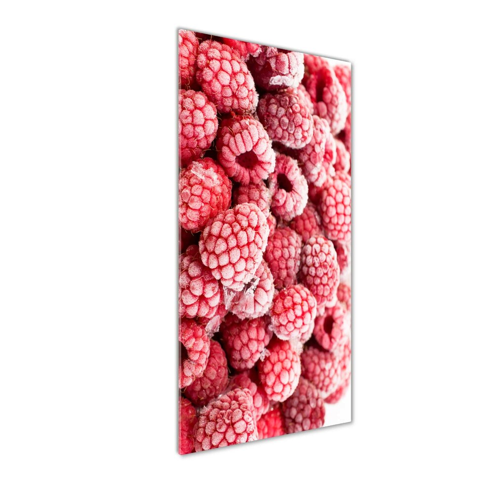 Tableau en verre Framboises