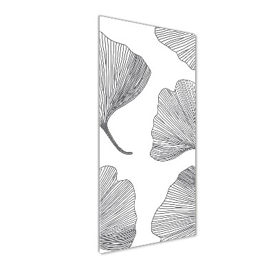 Tableau verre imprimé Ginkgo