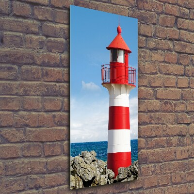 Tableau sur verre Phare