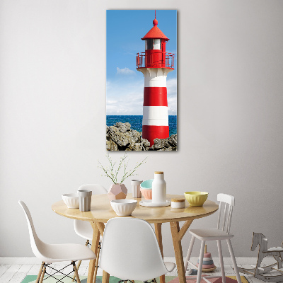 Tableau sur verre Phare