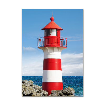 Tableau sur verre Phare