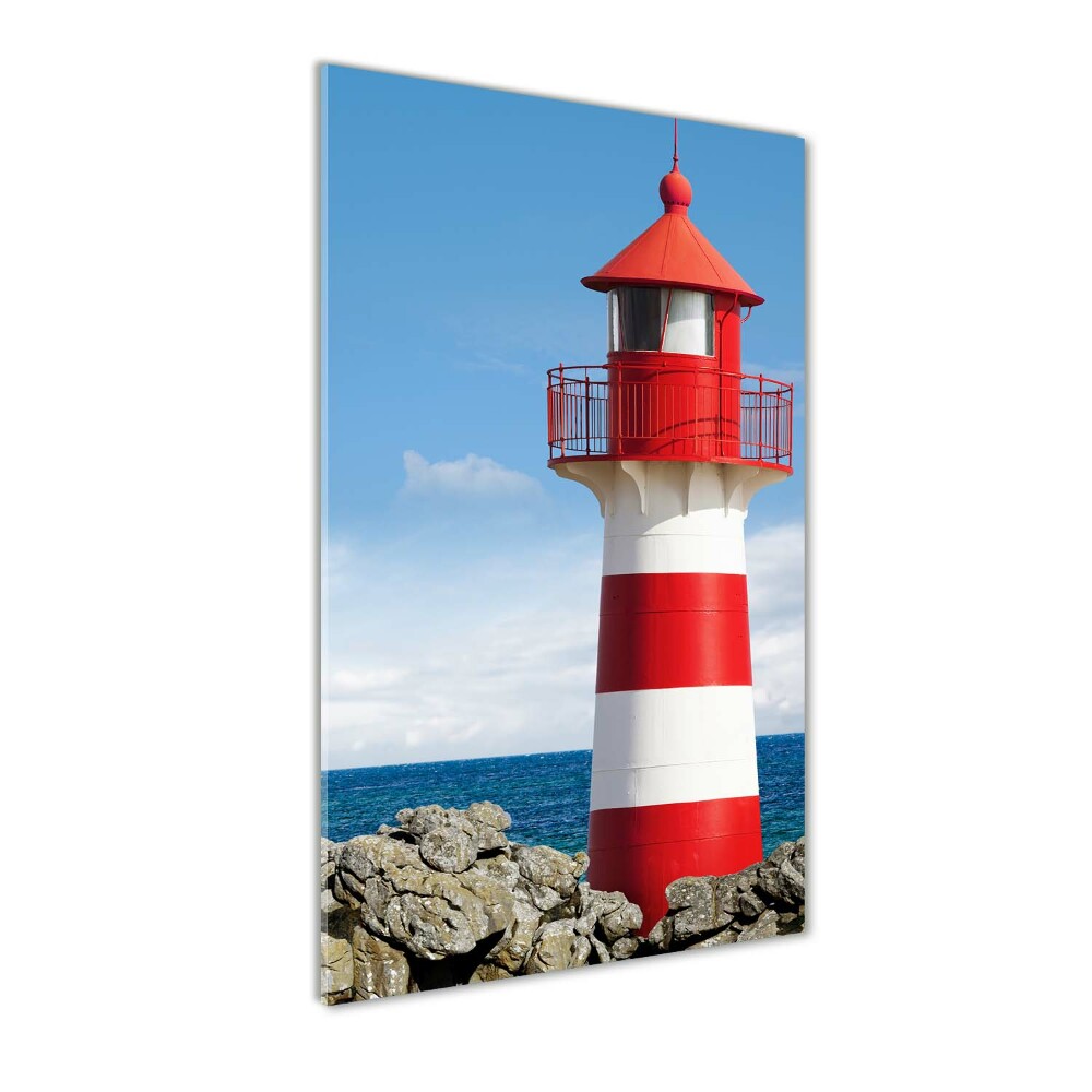 Tableau sur verre Phare