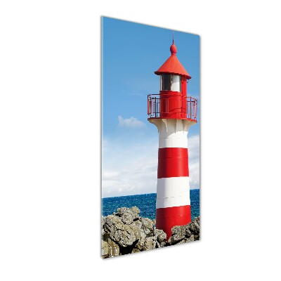 Tableau sur verre Phare