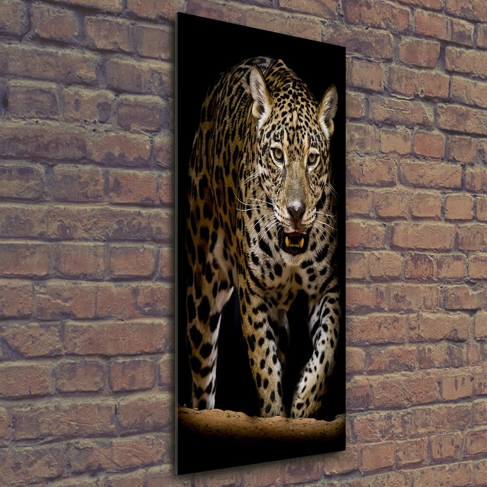 Tableau imprimé sur verre Jaguar