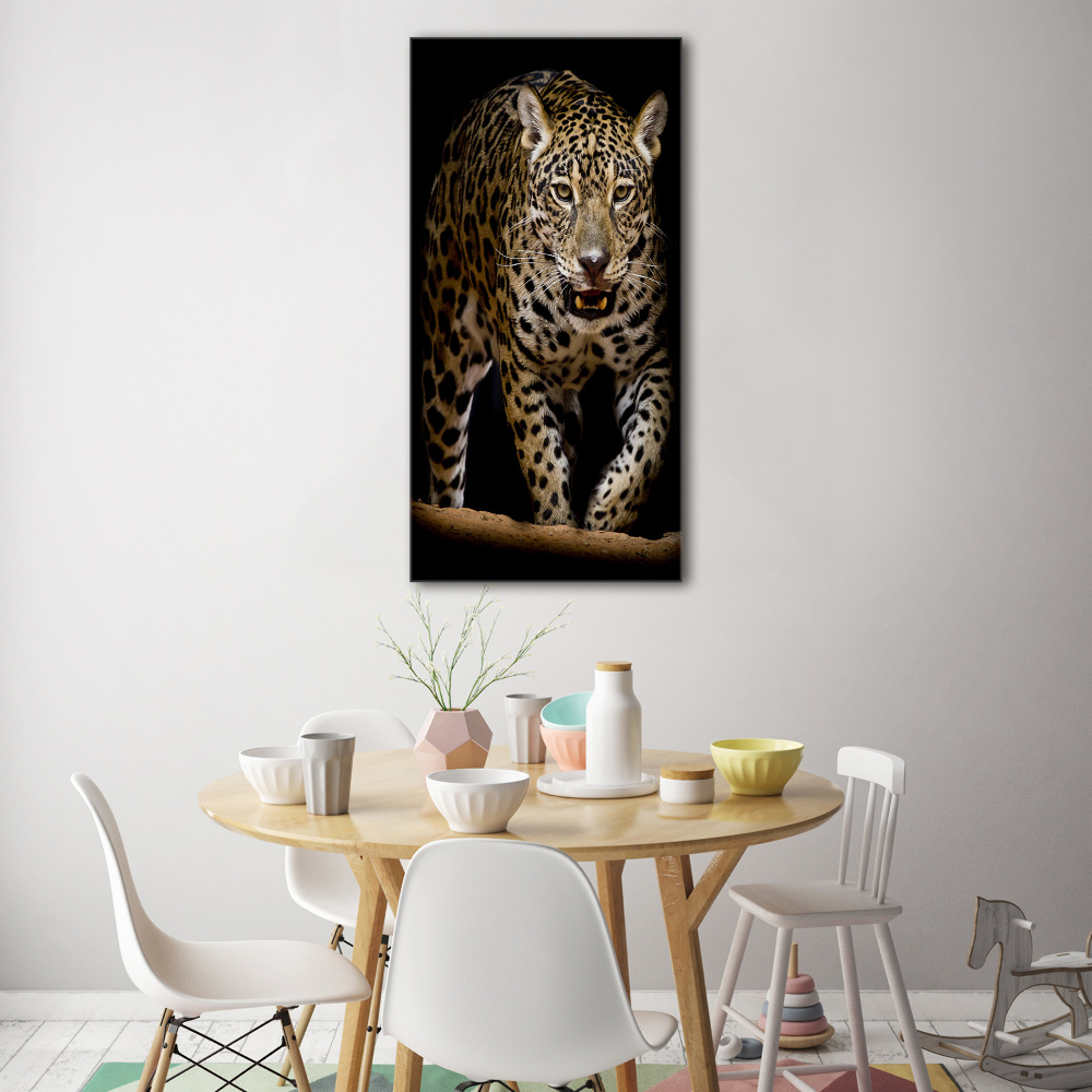 Tableau imprimé sur verre Jaguar