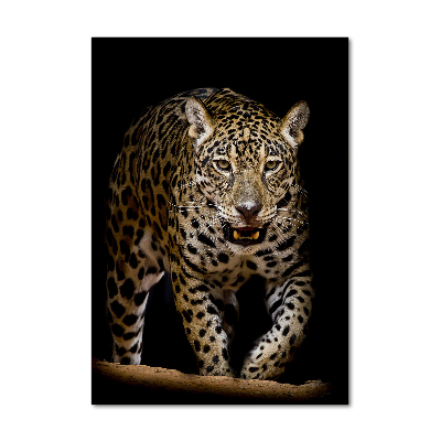 Tableau imprimé sur verre Jaguar