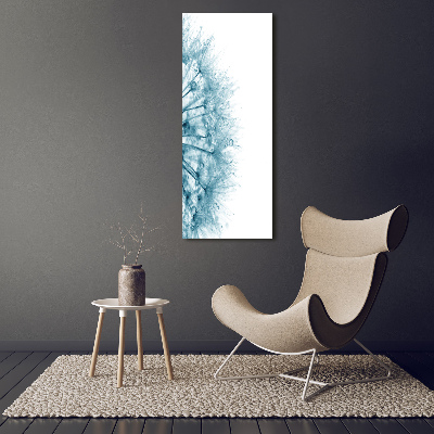 Tableau photo sur verre Graines de souffleur