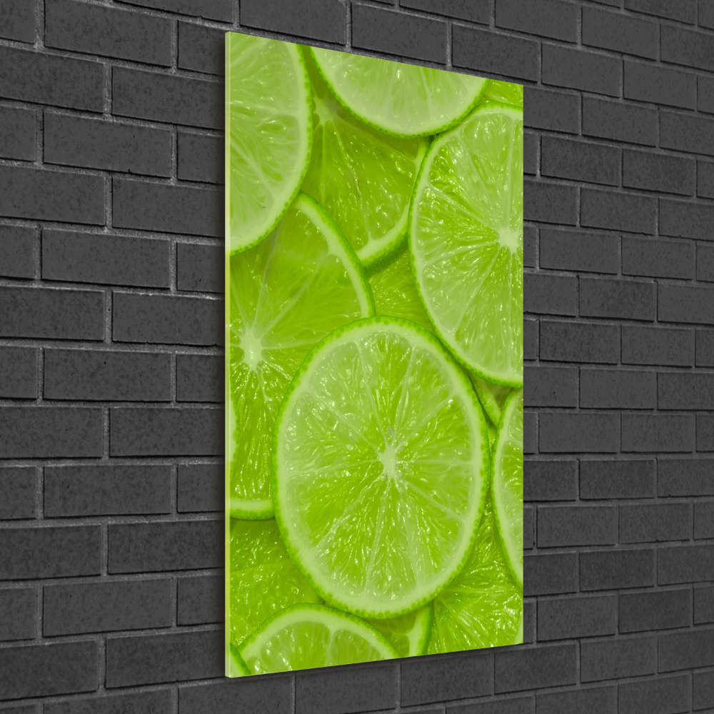 Tableau photo sur verre Limes