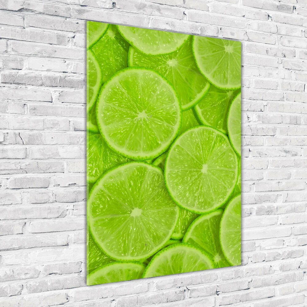 Tableau photo sur verre Limes