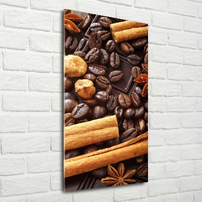 Tableau imprimé sur verre Chocolat amer