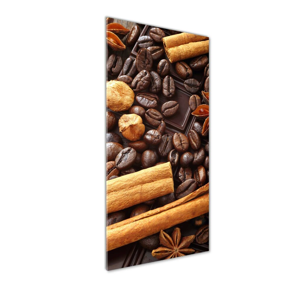 Tableau imprimé sur verre Chocolat amer