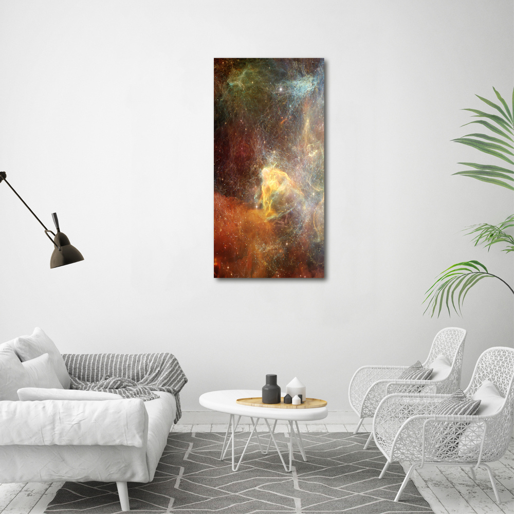 Tableau photo sur verre Cosmos