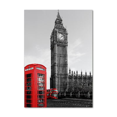 Tableau sur verre Big Ben Londres