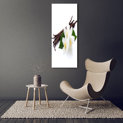 Tableau sur verre Jasmin et vanille