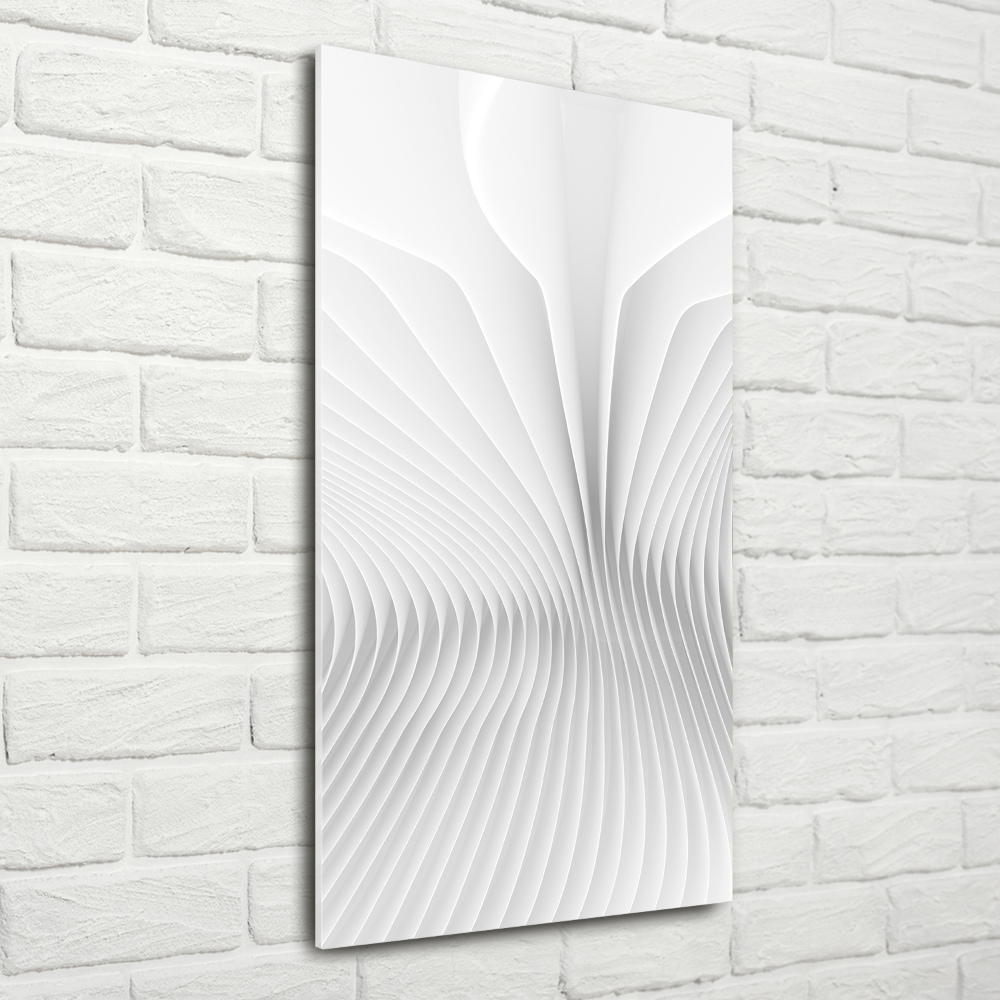 Tableau photo sur verre Lignes abstraites