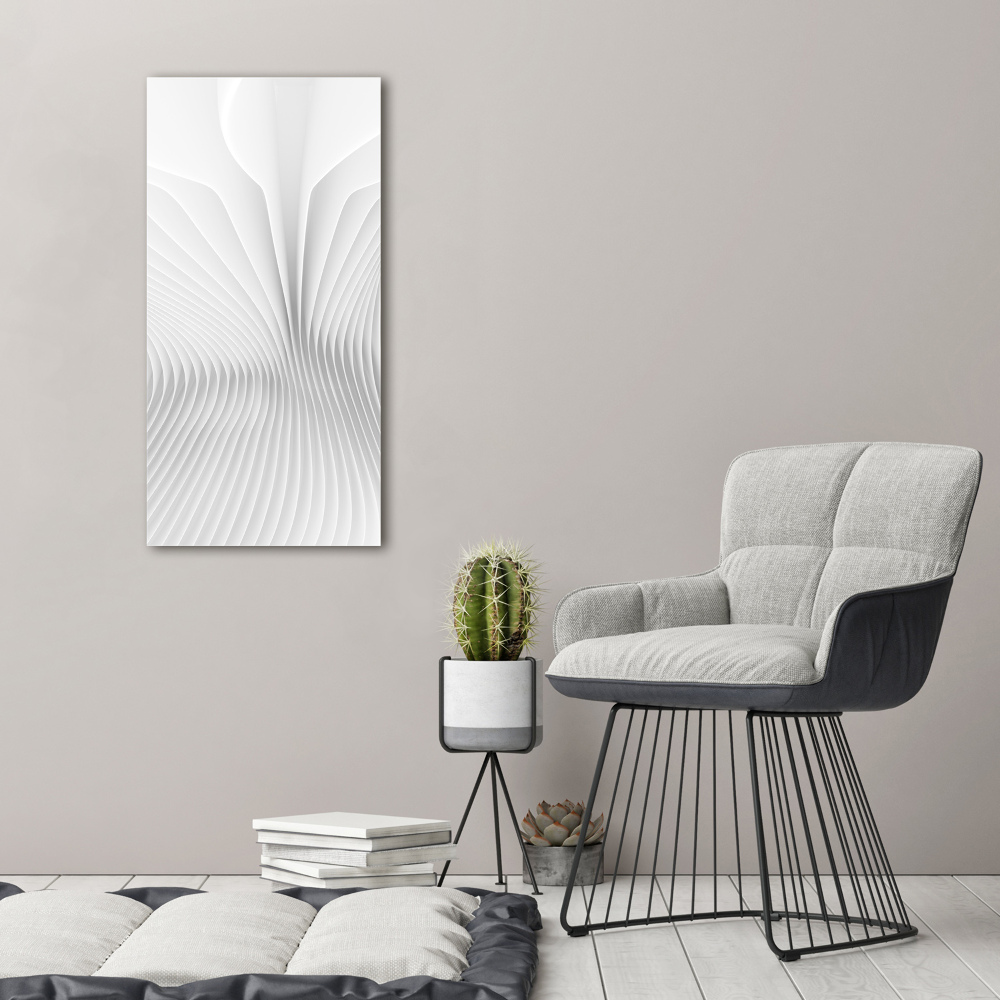 Tableau photo sur verre Lignes abstraites