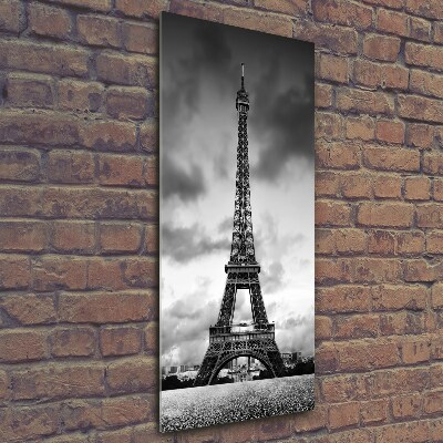 Tableau photo sur verre Tour Eiffel