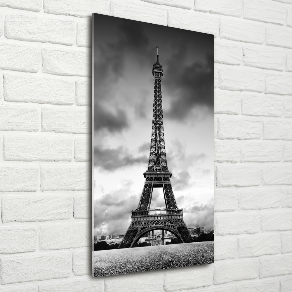 Tableau photo sur verre Tour Eiffel