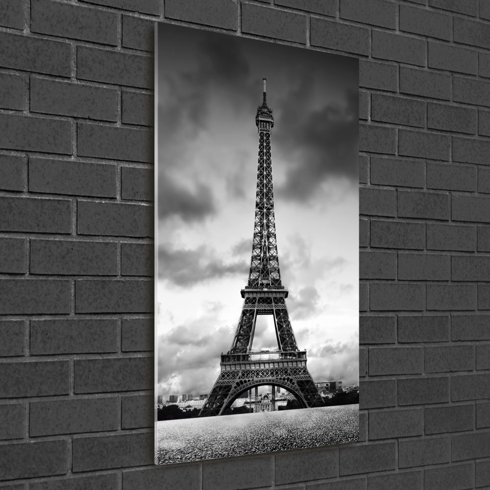 Tableau photo sur verre Tour Eiffel