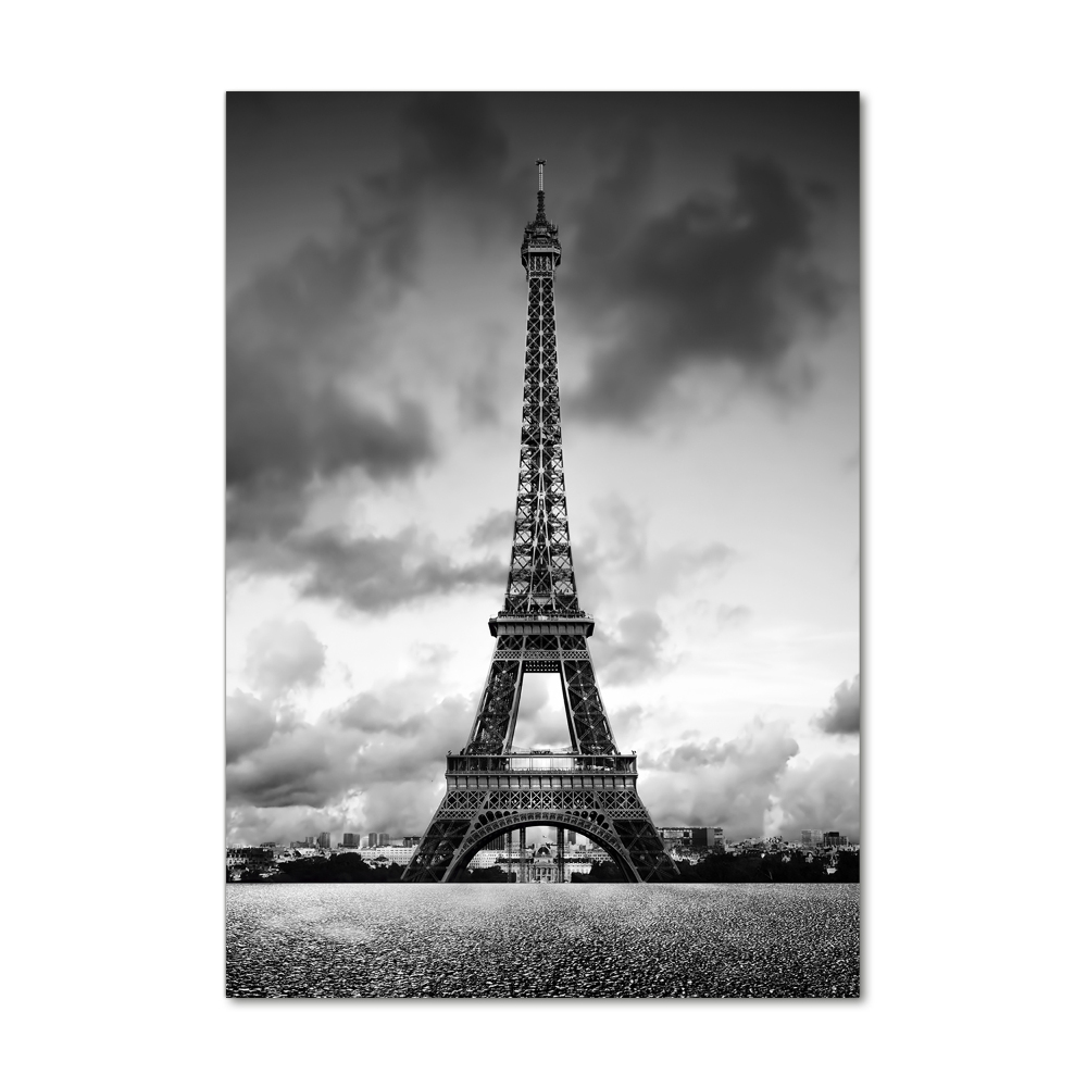 Tableau photo sur verre Tour Eiffel