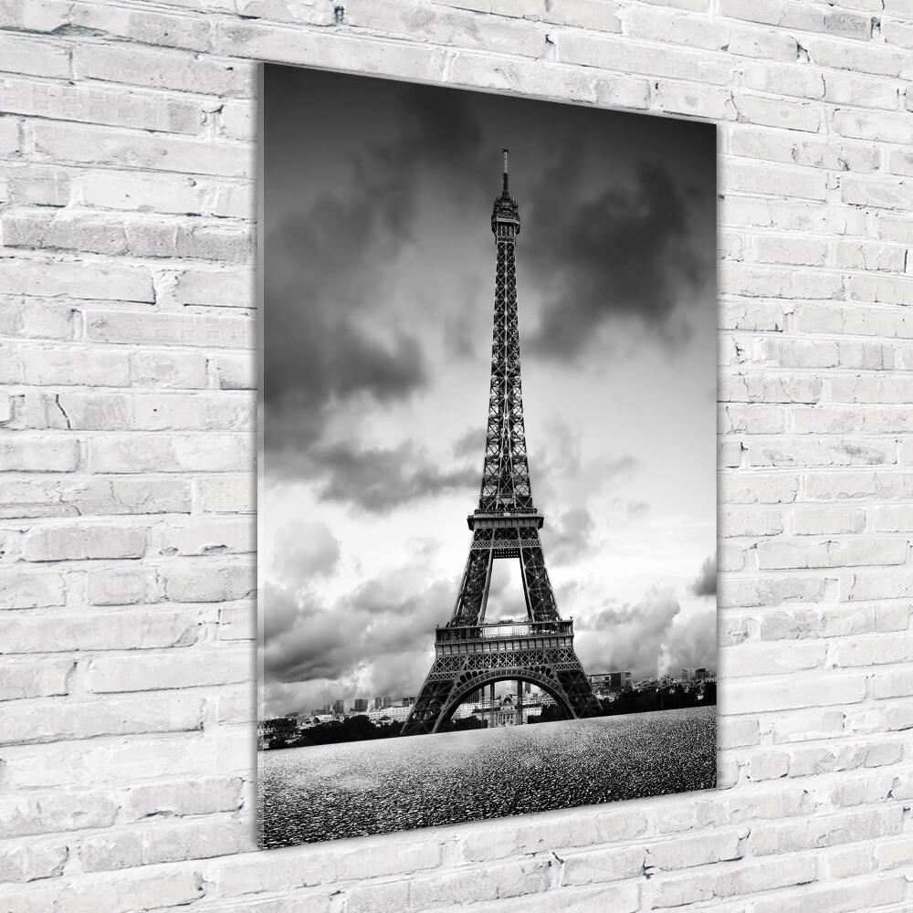 Tableau photo sur verre Tour Eiffel