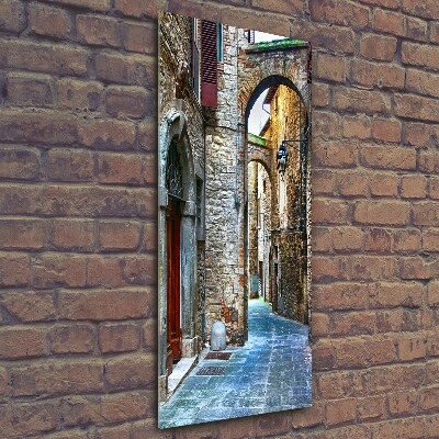 Tableau sur verre Rues italiennes