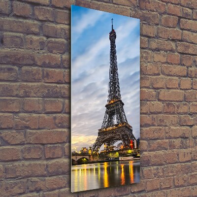 Tableau en verre Tour Eiffel Paris