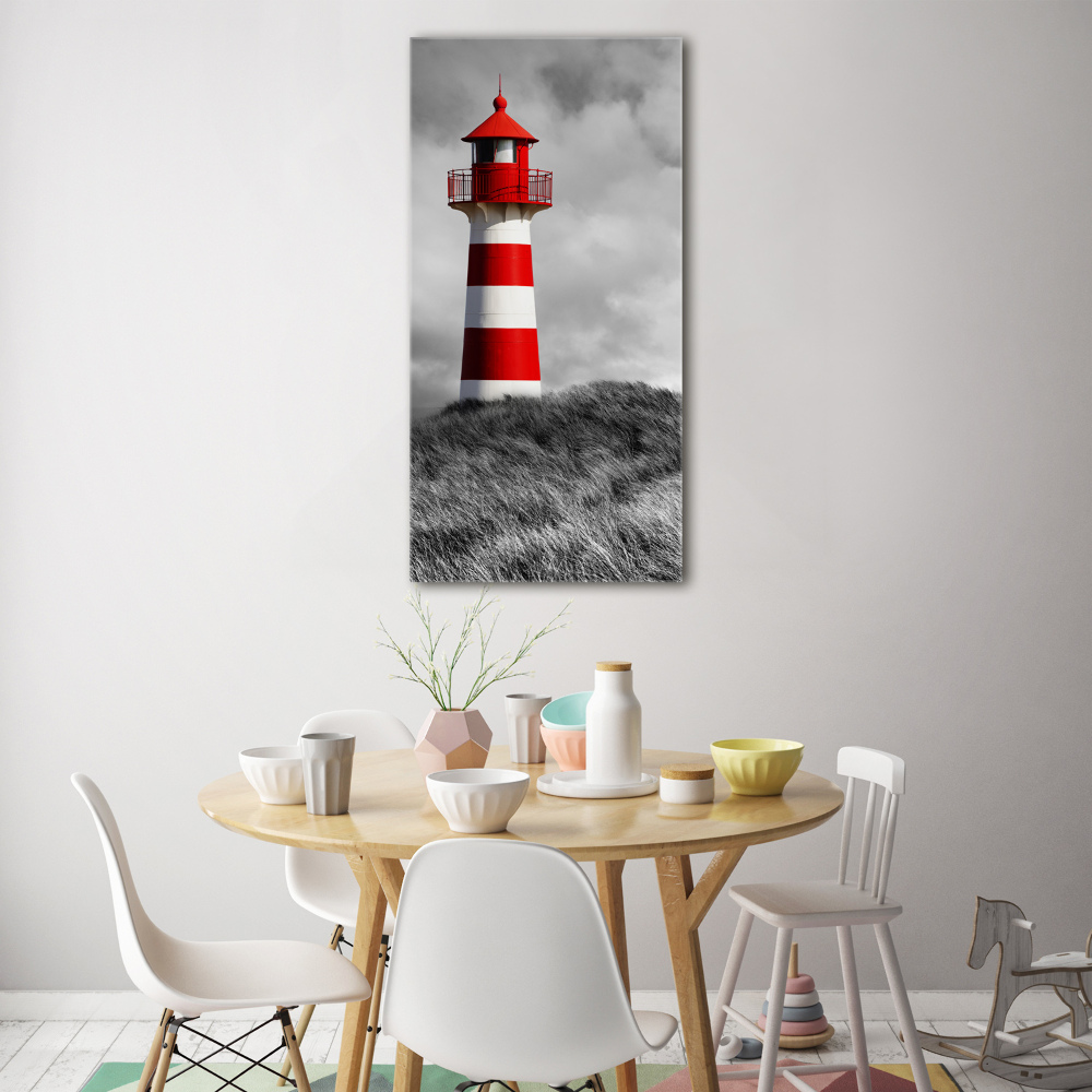 Tableau imprimé sur verre Phare