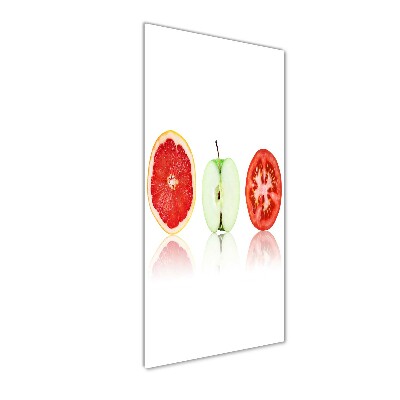 Tableau sur verre Fruits et légumes