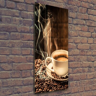 Tableau sur verre Café aromatique