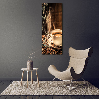 Tableau sur verre Café aromatique