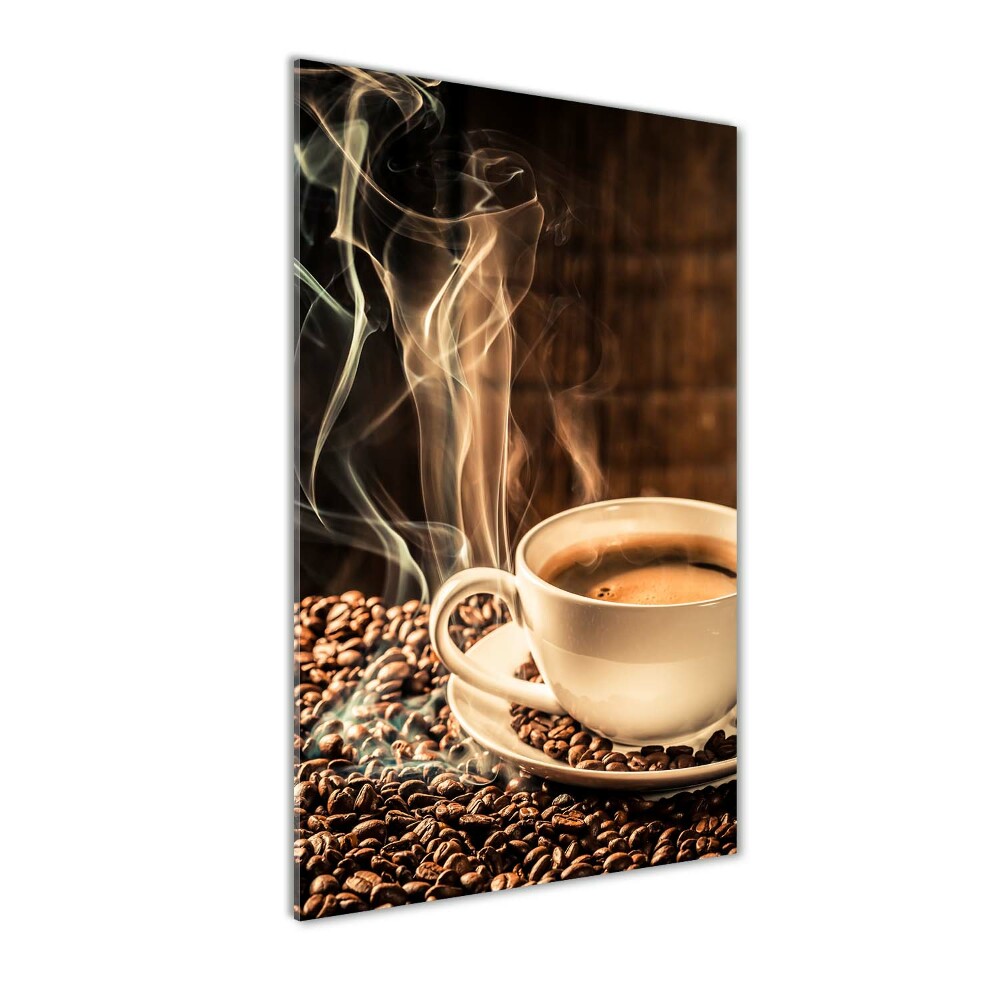 Tableau sur verre Café aromatique