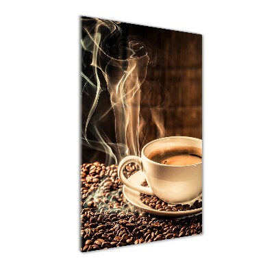 Tableau sur verre Café aromatique